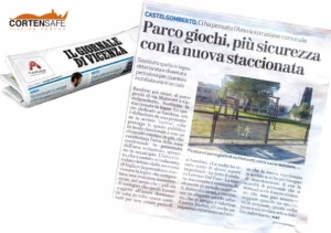 il giornale di vicenza parla di CortenSafe