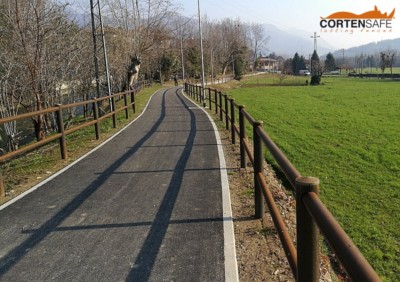 il Comune di Ranica sceglie le staccionate CortenSafe