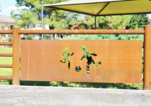 stacionata per parcogiochi