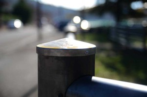 staccionata di protezione parco giochi pubblico