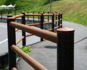 staccionata-acciaio-corten-ciclisti-e-pedoni-protetti-Villasanta-Monza-e-Brianza