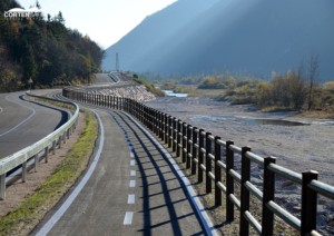 2017 Longarone Belluno - staccionata in acciaio corten 11