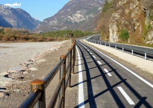 2017 Longarone Belluno - staccionata in acciaio corten 13