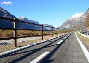 2017 Longarone Belluno - staccionata in acciaio corten 14