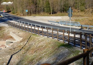 2017 Longarone Belluno - staccionata in acciaio corten 15