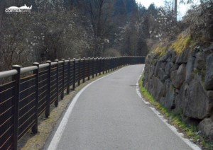 parapetti in acciaio corten per pista ciclabile di Chiusa (Bolzano) - 15