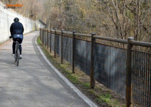 parapetti in acciaio corten per pista ciclabile di Chiusa (Bolzano) - 12