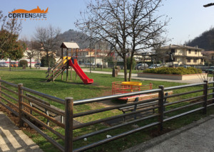 Cortensafe-recinzione-Parco del donatore-acciaio-corten (2)