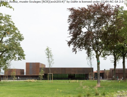 Le linee minimali del Museo Soulages esaltano l’acciaio Corten, protagonista principale dell’involucro