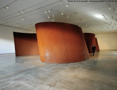 Le monumentali sculture in acciaio corten di Richard Serra