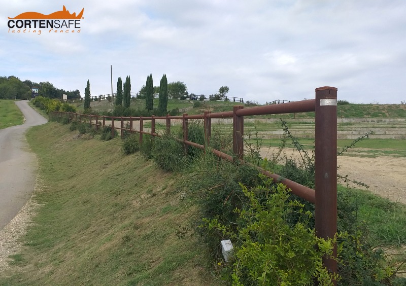 CortenSafe Geländer geben ihr Debüt am Teatro del Silenzio in Lajatico - 5
