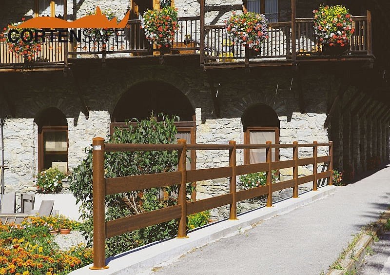 Cortenstahl - Gressoney Saint Jean - Aosta - Italien - 1