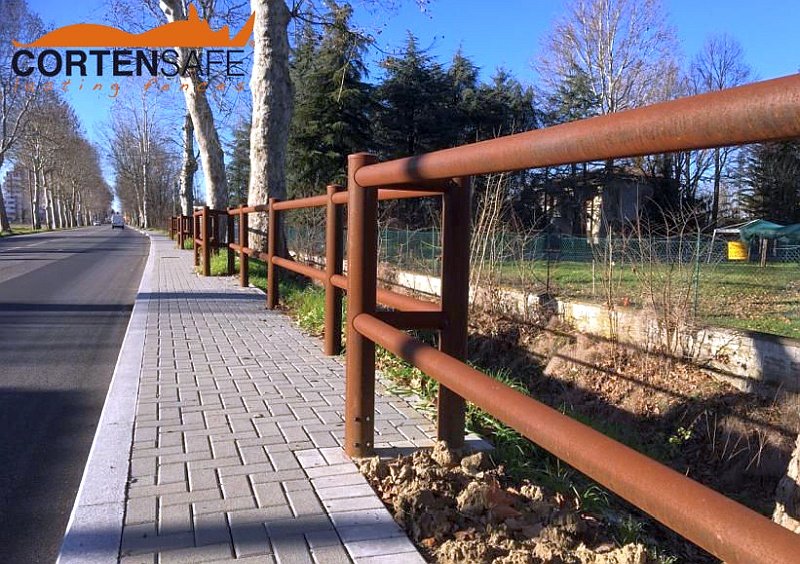 CortenSafe-Zäune wurden für die Gemeinde Anzola dell'Emilia ausgewählt - 1