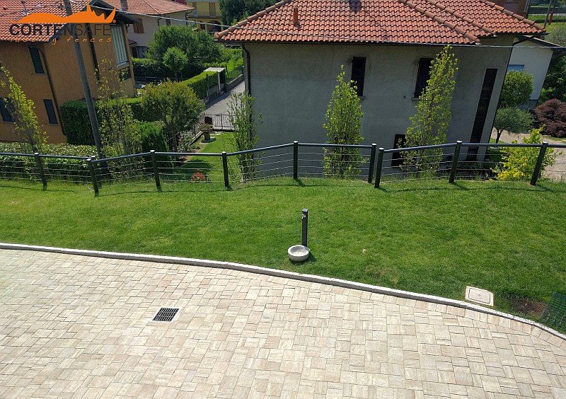 Der Zaun Modell Stelvio, eine perfekte Kombination aus minimalistischer Eleganz, Funktionalität und Festigkeit - 2