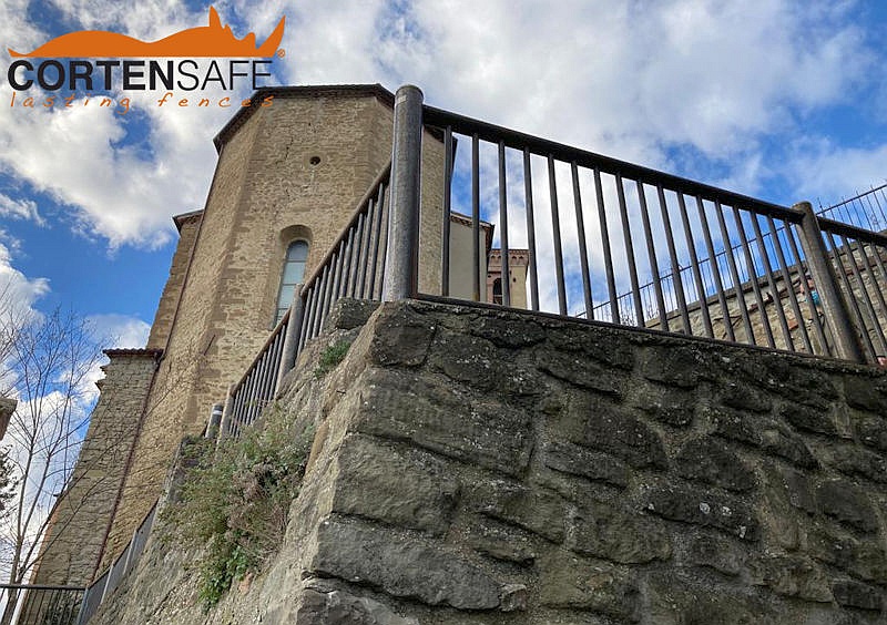 Ästhetik Sicherheit Vielseitigkeit - ein Cortensafe-Zaun für jeden Bedarf - 1