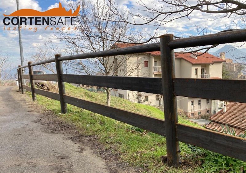 Ästhetik Sicherheit Vielseitigkeit - ein Cortensafe-Zaun für jeden Bedarf - 2