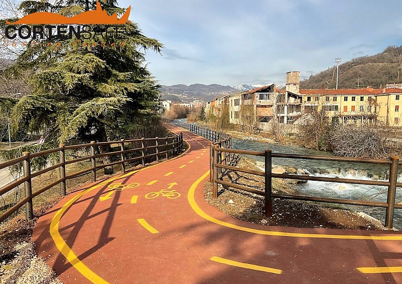 Mobilità ciclabile e Biciplan - Intervista a Francesco Seneci - staccionate in corten di Cortensafe - 2