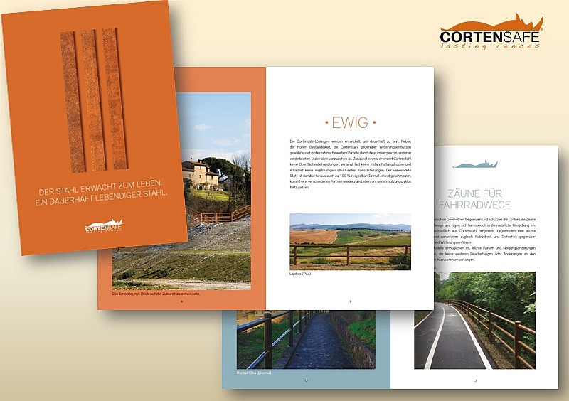Entdecken Sie die Neuheiten der Cortensafe Broschure - 2