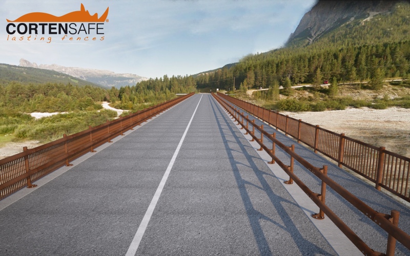Depliant dedicato alla barriera bordo ponte Cervino H2BP - b