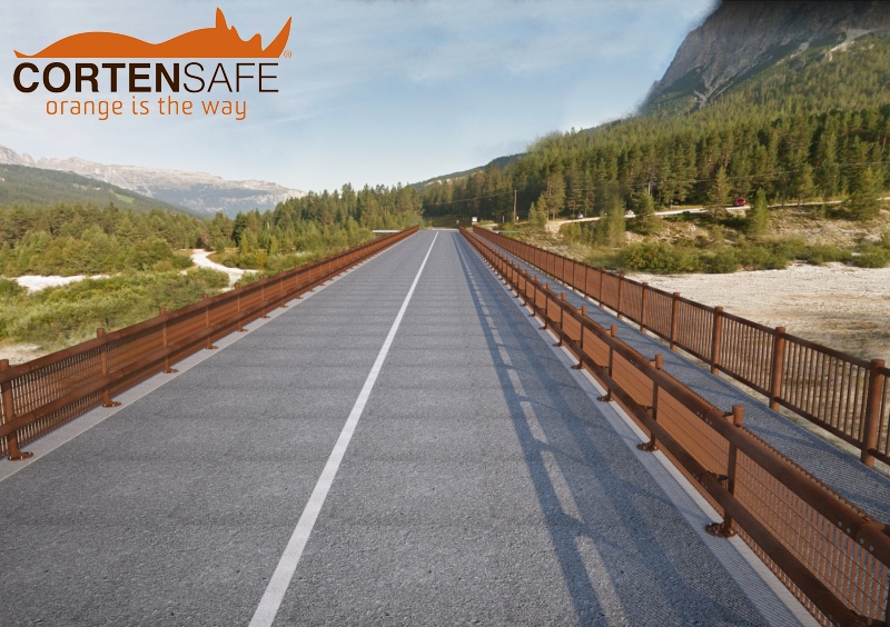 Brückenrandbarriere CervinoH2BP - eine Lösung, doppelter Nutzen - 2b