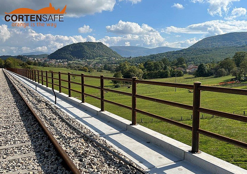 Soluzioni Cortensafe per la Transiberiana d’Italia - Viadotto Carovilli - 2