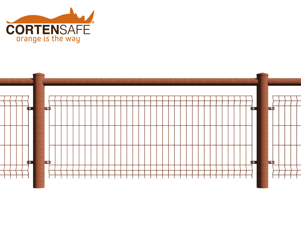 Cortensafe-parapetti-Cles-in-tutto-acciao-corten-modello-HSC-GRID