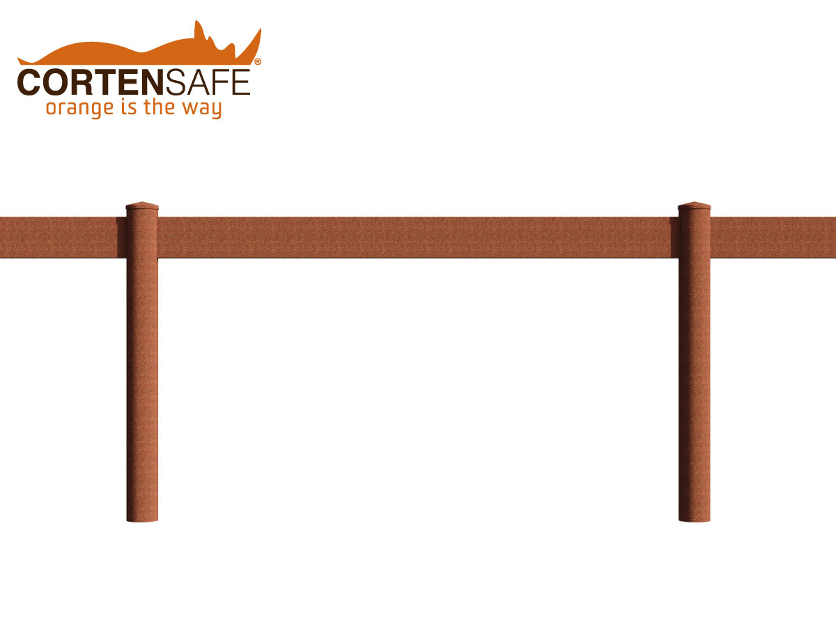 Cortensafe-staccionate-Badia-in-acciao-corten-H1C staccionata corten modello Badia di Cortensafe