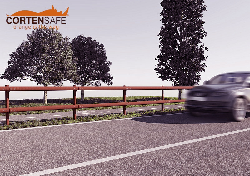 Seitenrandbarriere Cervino H2BL by Cortensafe - 9