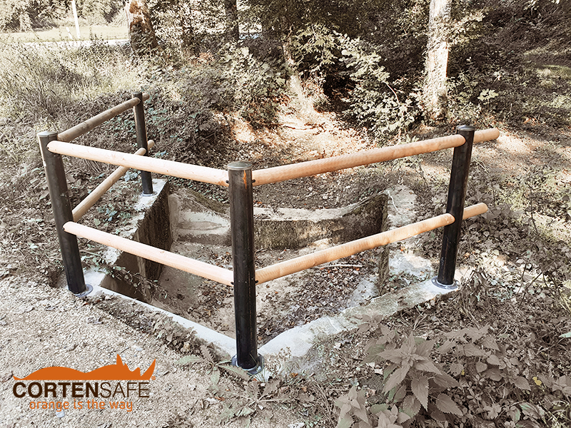 Staccionate-Cortensafe-anche-in-Svizzera-Brunico-H2C-Wood-Schaffhausen-(4) Staccionate Cortensafe anche in Svizzera - Brunico H2C Wood - 4