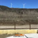 Pista ciclabile protetta con Falcade HO3