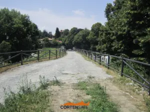 Percorso sterrato in provincia di Torino