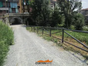 Percorso sterrato in provincia di Torino