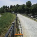 Percorso sterrato in provincia di Torino