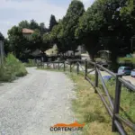 Percorso sterrato in provincia di Torino