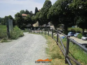 Percorso sterrato in provincia di Torino