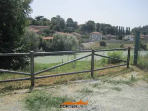 Percorso sterrato in provincia di Torino