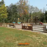 Parco Giochi realizzato con Cles H Steel e Brunico H4C