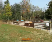 Parco Giochi realizzato con Cles H Steel e Brunico H4C