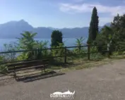 Staccionata Brunico H2C per il Belvedere sul Lago di Garda