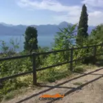 Staccionata Brunico H2C per il Belvedere sul Lago di Garda
