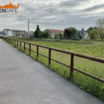 Staccionata Cortina T2C per pista ciclabile di Albignasego.