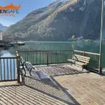 Parapetto Falcade HO3 per lungolago di Alleghe.