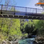 Parapetto Falcade HO3 per ponte di Campicello di Laino Castello.