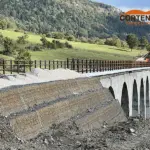 Staccionata Brunico H3C per ponte ferroviario di Carovilli.