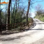 Staccionata Cadore H4C e H3C-3 per percorso a Castelfranco Piandiscò