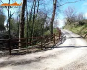 Staccionata Cadore H4C e H3C-3 per percorso a Castelfranco Piandiscò