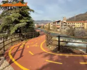 Staccionate Brunico H3C per pista ciclabile di Chiampo.