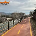Staccionate Brunico H3C per pista ciclabile di Chiampo.