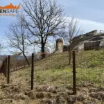 Recinzione Pinerolo HSC grid per area archeologica di Civita di Bagno.