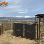 Recinzione Pinerolo HSC grid per area archeologica di Civita di Bagno.